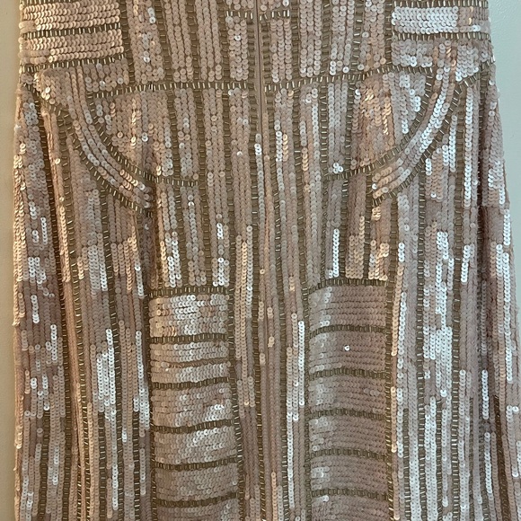 Adrianna Papell mini sequin dress. Size 10. - Picture 4 of 5